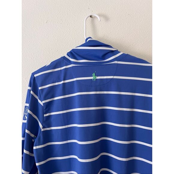 Polo Golf Ralph Lauren striped wicking long sleeve turtleneck size L - Picture 7 of 9